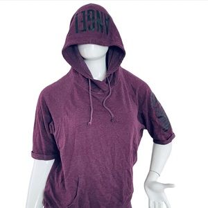 Victoria secret purple hoodie size M